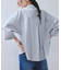 【WEB限定】スキッパーワイドハーフスリーブシャツ/通勤対応