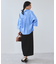 【WEB限定】スキッパーワイドハーフスリーブシャツ/通勤対応