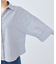 【WEB限定】スキッパーワイドハーフスリーブシャツ/通勤対応