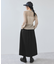 【WEB限定】フロントボタンフレアスカート