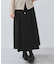 【WEB限定】フロントボタンフレアスカート