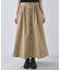【WEB限定】フロントボタンフレアスカート