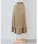 【WEB限定】フロントボタンフレアスカート