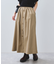 【WEB限定】フロントボタンフレアスカート