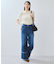 【WEB限定】リボンヤーンバルーン袖サマーニット