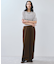 【WEB限定】リボンヤーンバルーン袖サマーニット