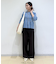 【洗える】襟付きペプラムカーディガン