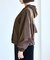 【WEB限定】バックフリルライトブルゾン