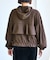 【WEB限定】バックフリルライトブルゾン