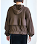 【WEB限定】バックフリルライトブルゾン
