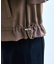 【WEB限定】バックフリルライトブルゾン