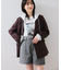 フード付きクロップドシアーシャツ