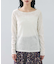 シアーベロアロングスリーブTシャツ