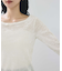 シアーベロアロングスリーブTシャツ