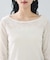 シアーベロアロングスリーブTシャツ