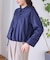 【WEB限定】バルーンペプラムブラウス