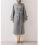 尾州シャギースタンドカラーロングコート/WEB限定PS・TMサイズ
