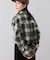 【WEB/一部店舗限定】オンブレチェックショートシャツ