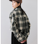 【WEB/一部店舗限定】オンブレチェックショートシャツ