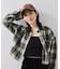 【WEB/一部店舗限定】オンブレチェックショートシャツ