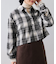【WEB/一部店舗限定】オンブレチェックショートシャツ
