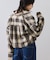 【WEB/一部店舗限定】オンブレチェックショートシャツ