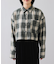 【WEB/一部店舗限定】オンブレチェックショートシャツ