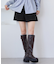 ジャージメルトンベルト付きショートパンツ
