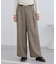 ツイード2タックワイドパンツ