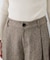 ツイード2タックワイドパンツ