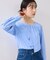 フロントねじりデザインブラウス