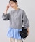 【WEB限定】シャツドッキングプルオーバー