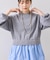 【WEB限定】シャツドッキングプルオーバー