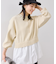 【WEB限定】シャツドッキングプルオーバー