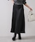 シャイニーナローフレアスカート
