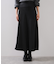シャイニーナローフレアスカート