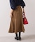エスカルゴ切替スエードライクスカート