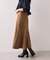 エスカルゴ切替スエードライクスカート