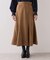 エスカルゴ切替スエードライクスカート