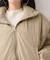 【WEB限定】軽くてあたたかいパディングショートボリューム中綿ブルゾン