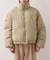 【WEB限定】軽くてあたたかいパディングショートボリューム中綿ブルゾン