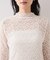 レースプチハイネックインナープルオーバー