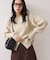 【WEB限定】裾ジップニットプルオーバー