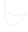 レイヤードナローチェーンネックレス