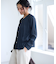 【WEB限定】ゴールドボタンタックブラウス