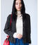 【WEB限定】ゴールドボタンタックブラウス