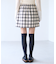 ロービングチェックミニスカート