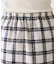 ロービングチェックミニスカート