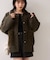 【WEB限定】ボアポケットノーカラーコート
