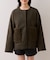【WEB限定】ボアポケットノーカラーコート